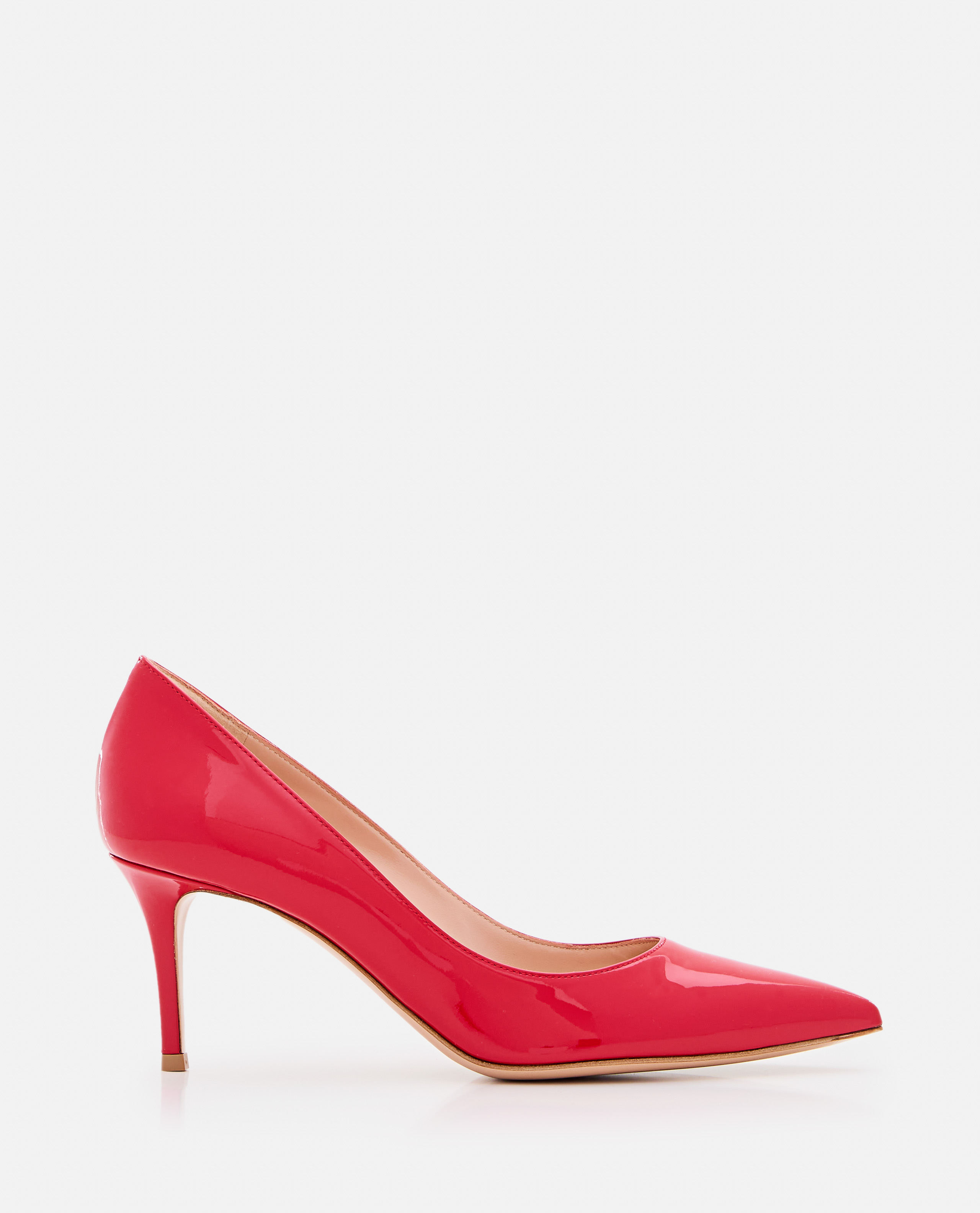 70 GIANVITO 페이던트 레더 펌프스